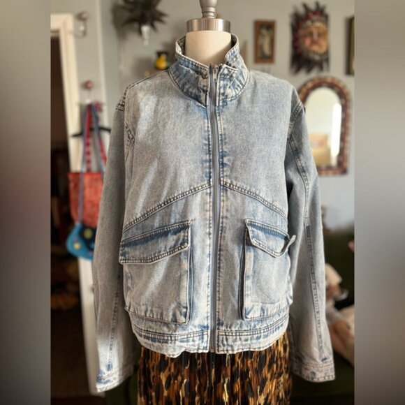 Ci sono denim Vintage wash jacket - Picture 2 of 7